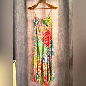 Farm Rio romper size M . Stylish , comfortable beautiful print .